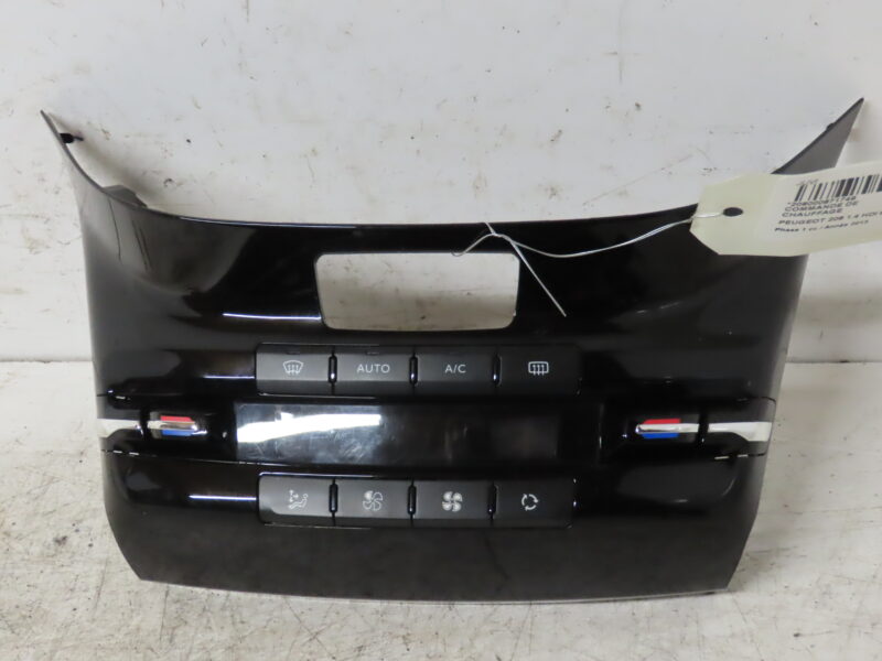 PEUGEOT-COMMANDE DE CHAUFFAGE