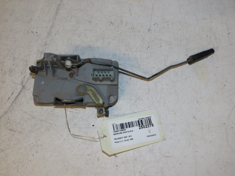 PEUGEOT-SERRURE PORTE AVG