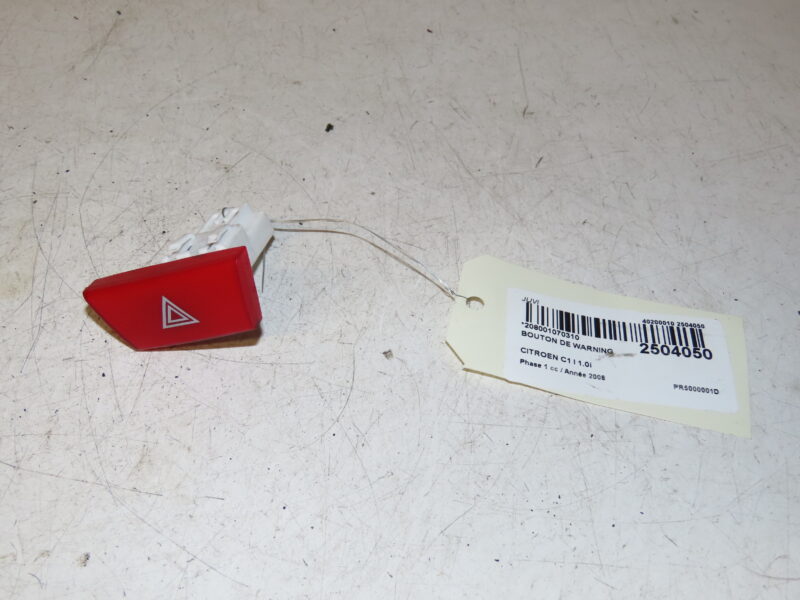 CITROEN-BOUTON DE WARNING