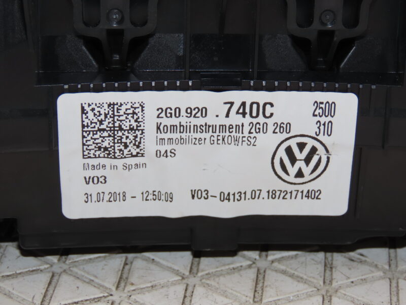 VOLKSWAGEN-COMPTEUR